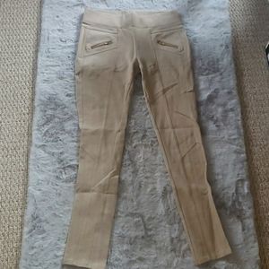Tan stretchy business casual pants